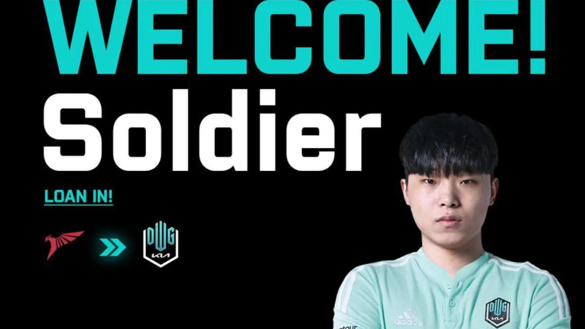 Soldier kam auf Leihbasis zu DAMWON Gaming