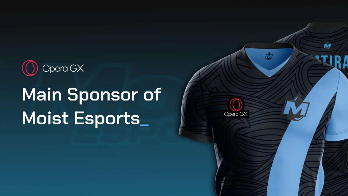 Opera GX wird Titelsponsor von Moist Esports