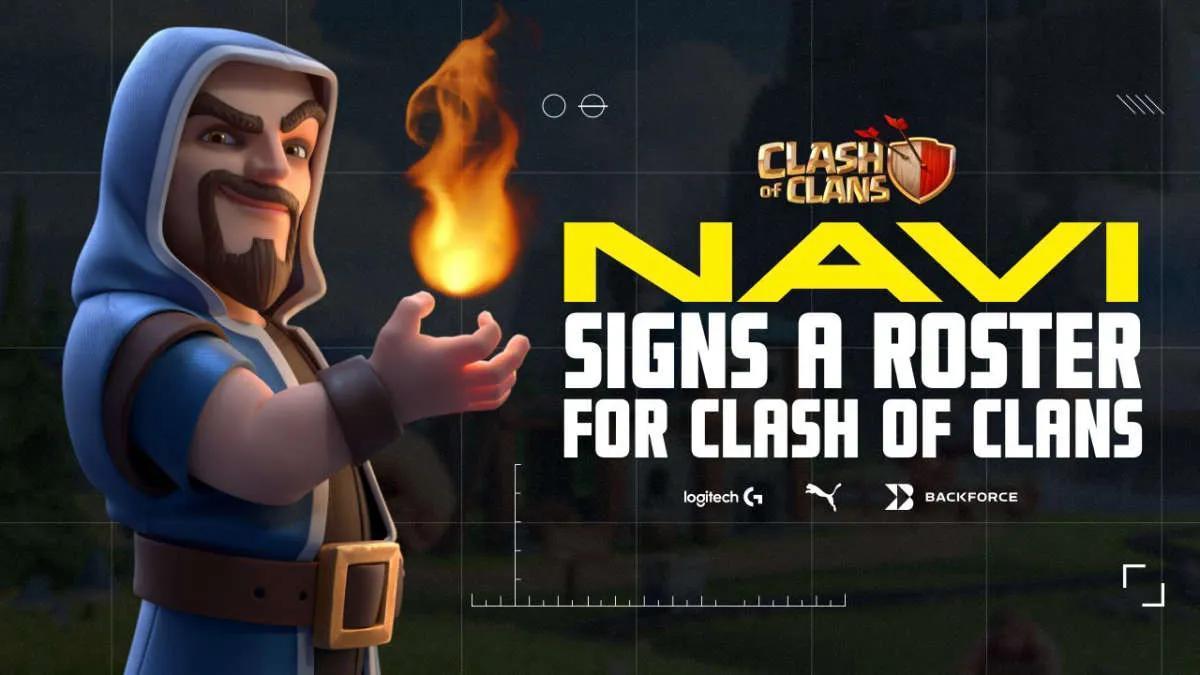 NAVI präsentierte die Aufstellung von Clash of Clans