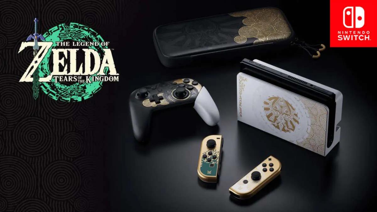 The Legend Of Zelda: Tears Of The Kingdom" for the Switch OLED and accessories have been revealed