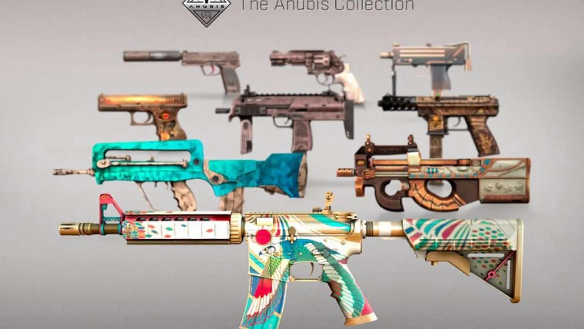 CS:GO has received a new collection of skins called Anubis