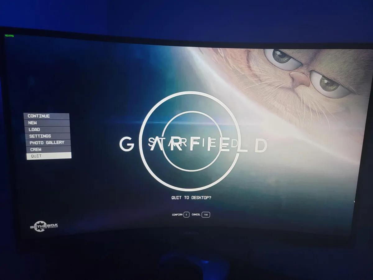 Starfield Gets a Hilarious Makeover with Garfield-themed Mod