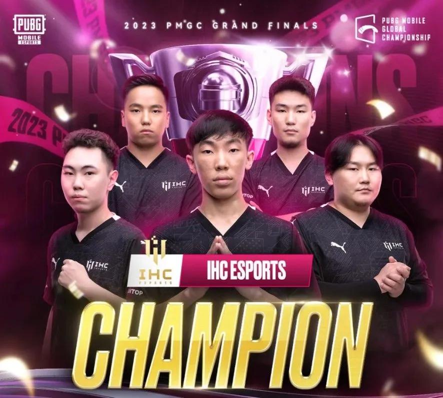 The IHC ESPORTS team dominated the PUBG Mobile Global Championship 2023, securing victory in the tournament