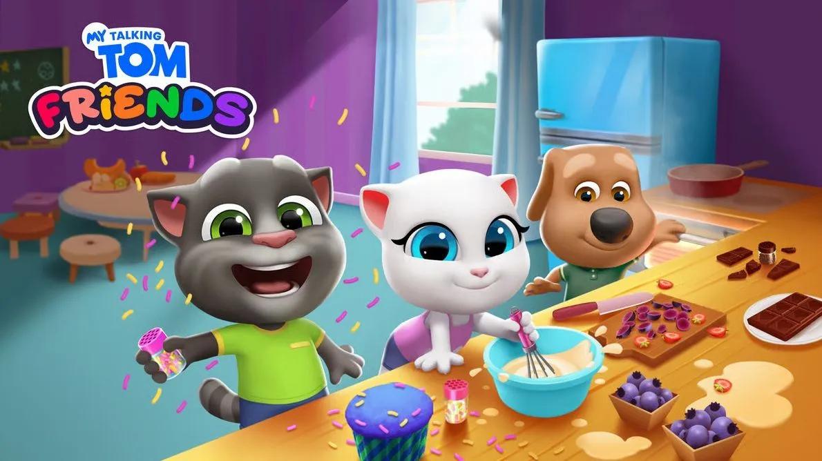 Die My Talking Tom-Spiele erhalten ein großes Update mit neuen Gebieten, Minispielen und Funktionen.