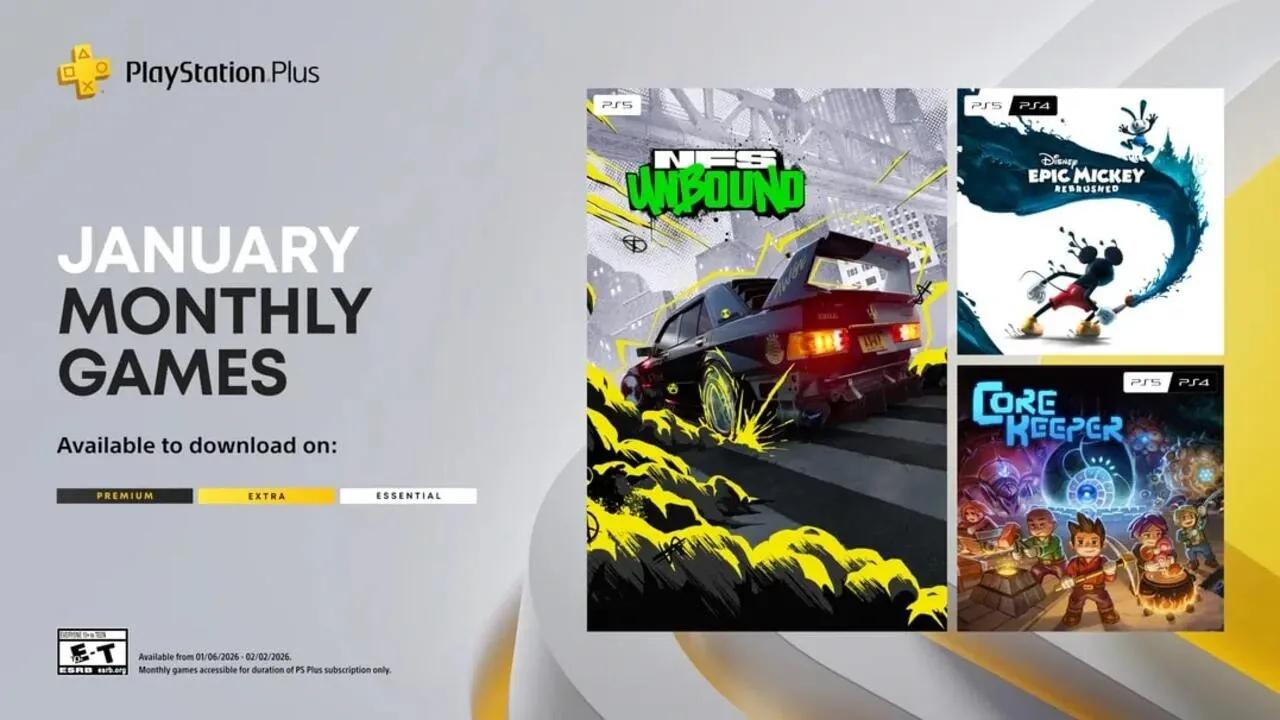 PlayStation Plus-Spiele Januar 2026