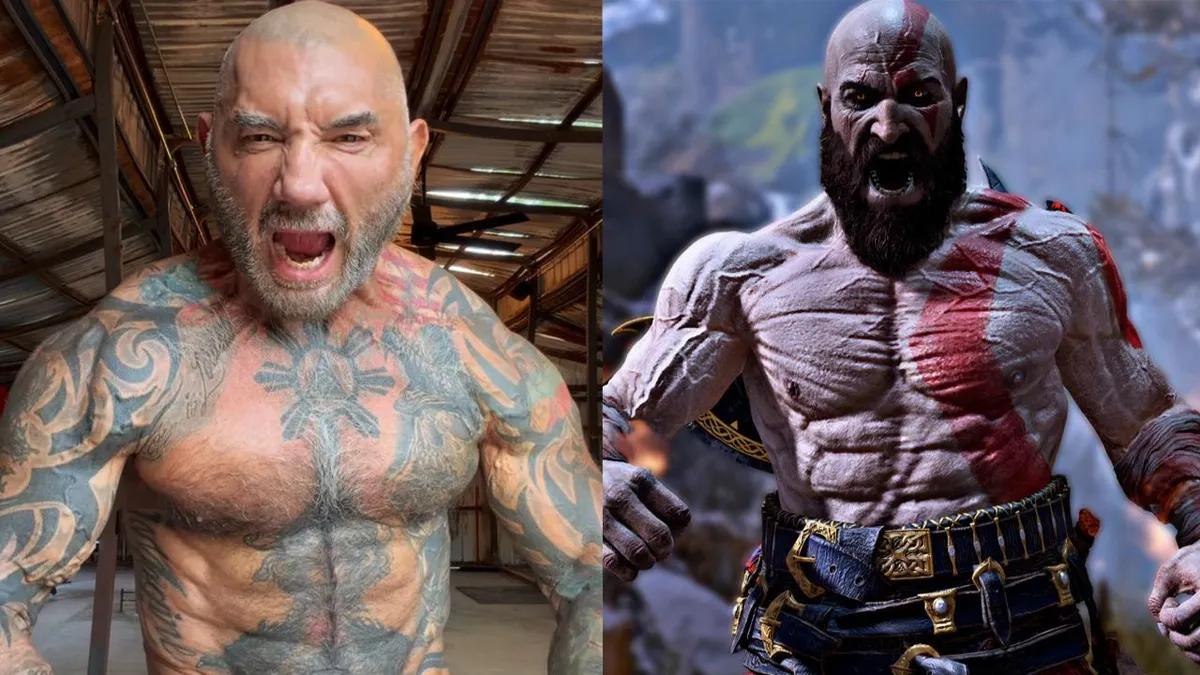 Dave Bautista hat gezeigt, wie er sich auf seine Rolle als Kratos in der Serie God of War vorbereitet