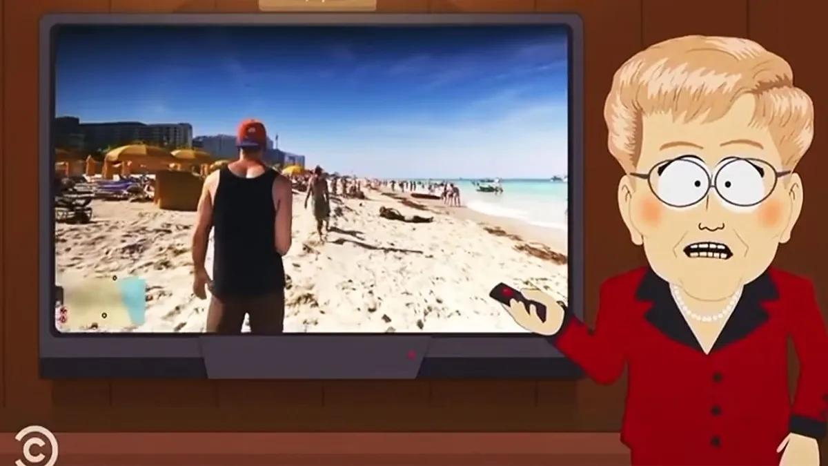 In South Park wurde ein neues Gameplay-Video von GTA 6 gezeigt