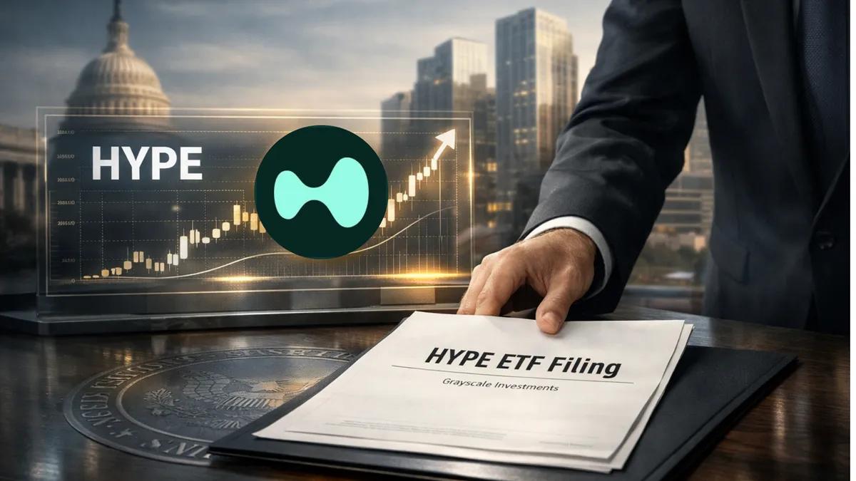 Grayscale reicht bei der SEC einen Antrag für einen Spot-HYPE-ETF auf Basis des Hyperliquid-Tokens ein.