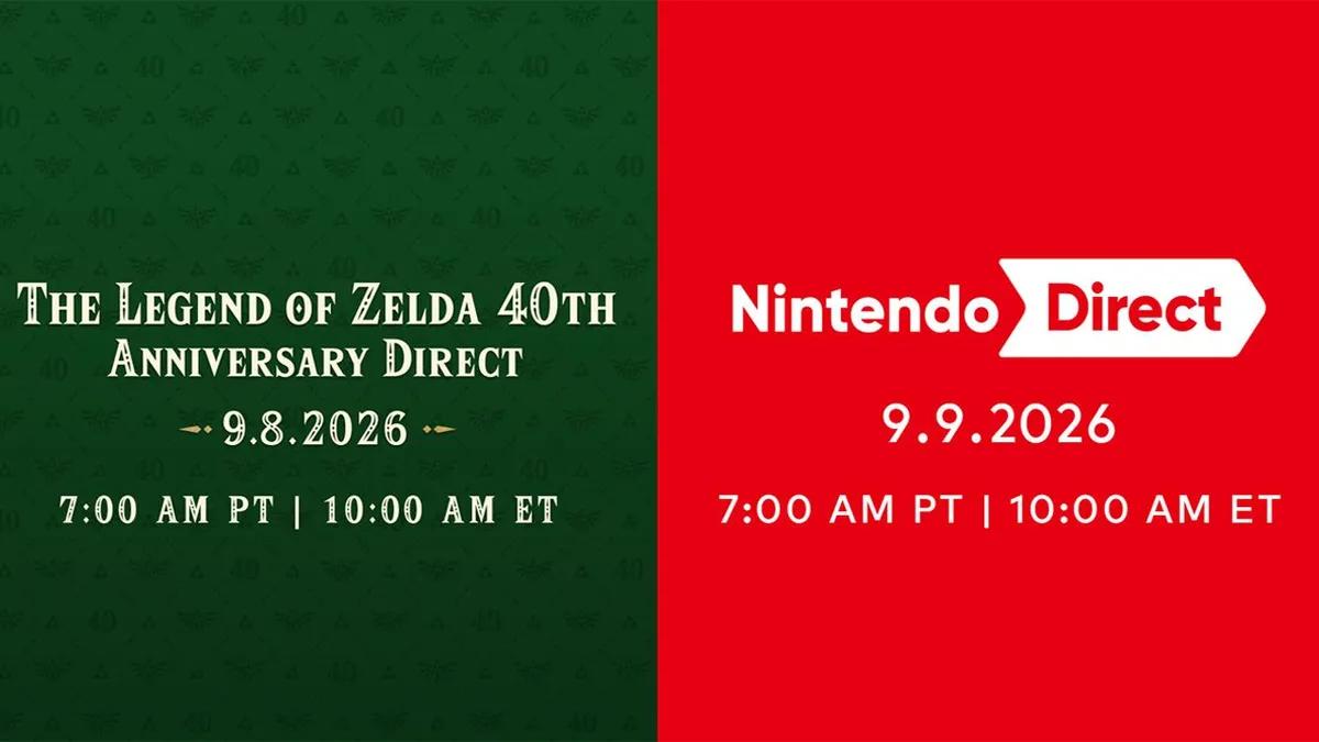 Nintendo hat zwei Nintendo Direct-Präsentationen angekündigt, die für nächste Woche geplant sind