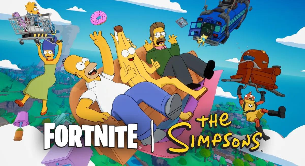 Fortnite reist in einem wilden Simpsons-Crossover nach Springfield