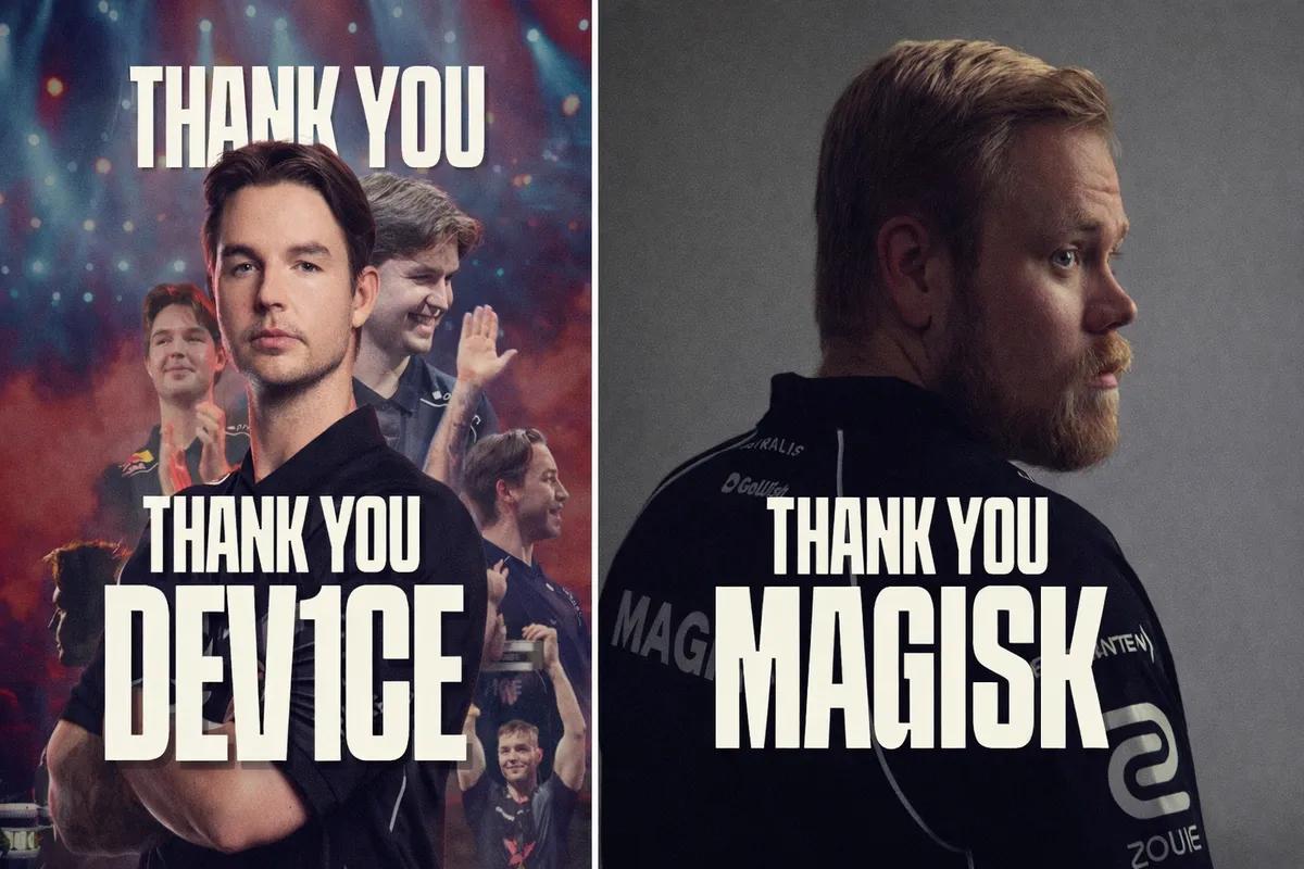 Astralis könnte nach dem Abgang von dev1ce und Magisk auf ein internationales Roster umsteigen.