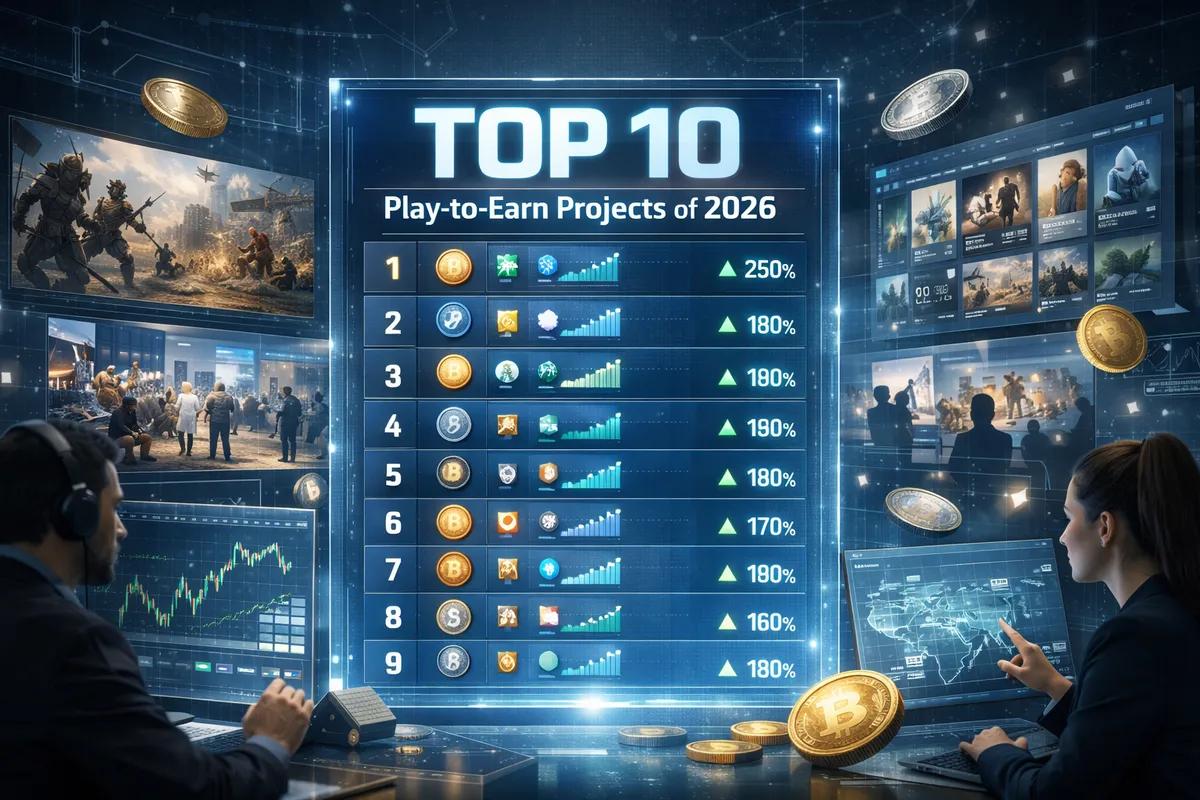 Top-10 der Play-to-Earn-Projekte des Jahres 2026