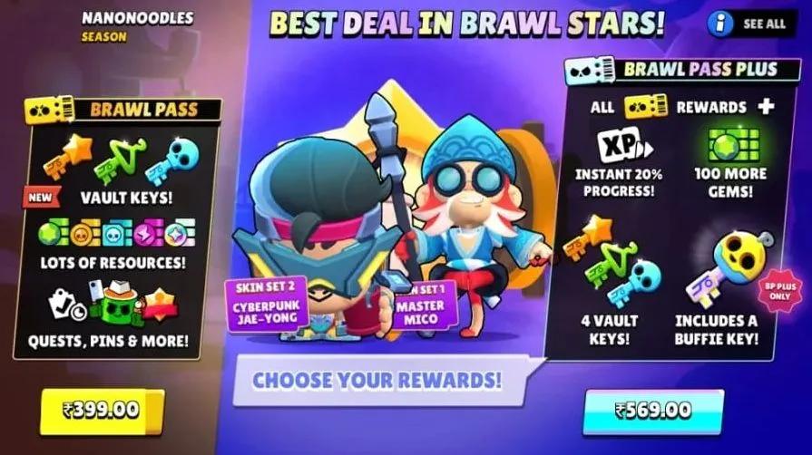 Die Belohnungen des Brawl-Passes für Saison 52 von Brawl Stars wurden bekannt gegeben