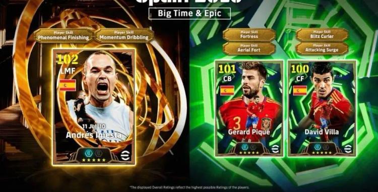 Das „eFootball 2026“-Update enthält das „Spain 2010 Epic Pack“ und die Liga-Phase 13