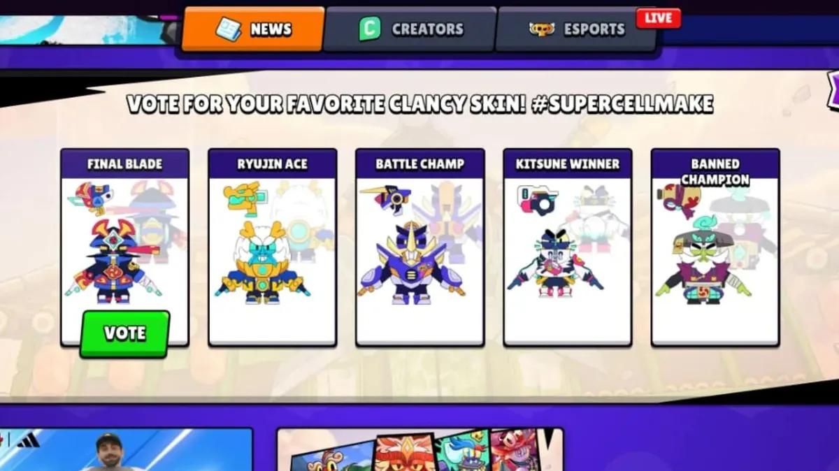 Supercell startet die Abstimmung für den „Make Clancy“-Skin-Wettbewerb bei Brawl Stars