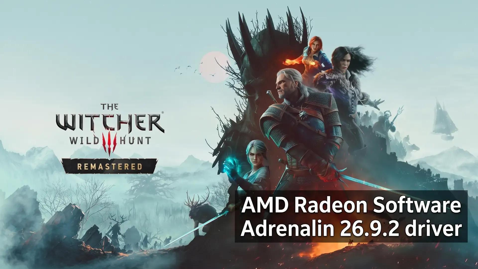 AMD veröffentlicht Treiber für The Witcher 3 Remastered nach Radeon-Problemen