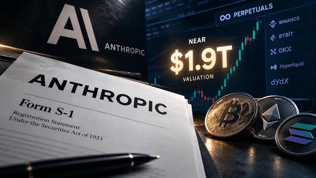 Anthropologie reicht seinen S-1-Prospekt ein, und Krypto-Gauner hatten den Wert bereits auf fast 1,9 Billionen Dollar geschätzt.