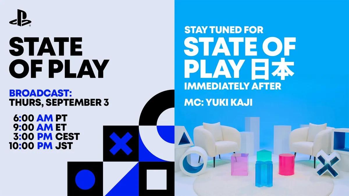 Sony hat offiziell bekannt gegeben, dass die nächste State of Play-Präsentation am 3. September stattfinden wird.