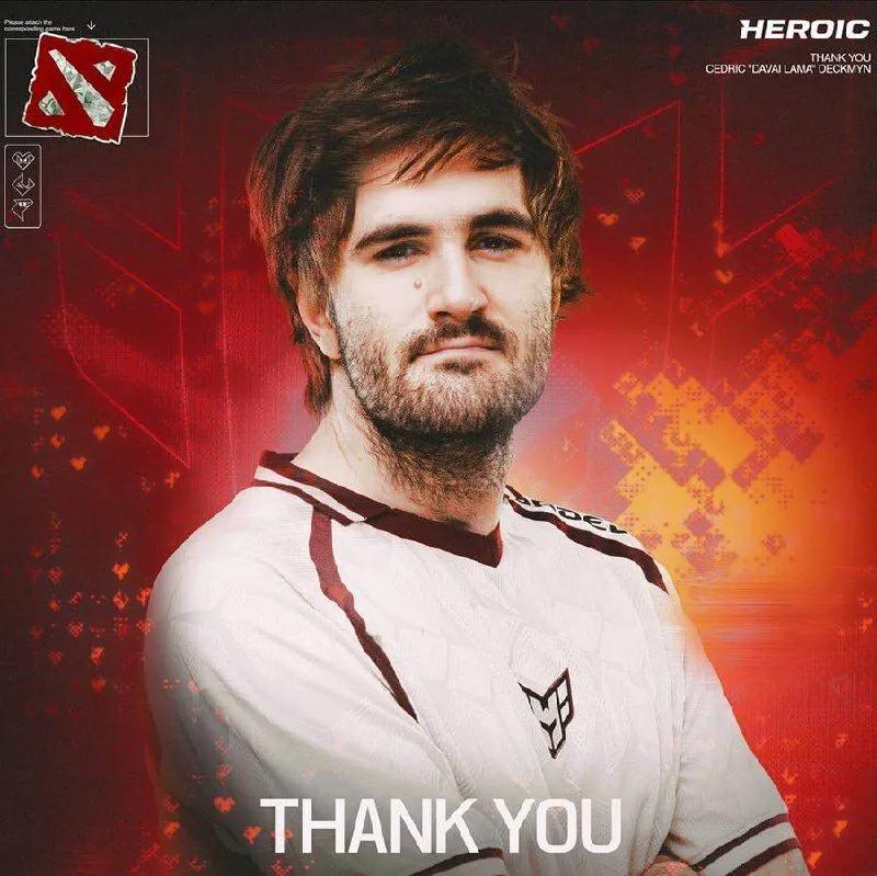 Davai Lama verlässt HEROIC Dota 2 Roster wieder