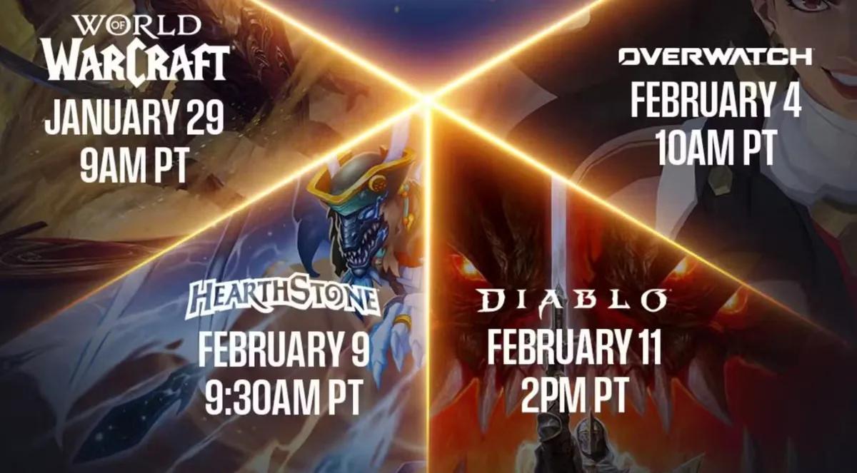 Blizzard kündigte The Next Chapter Showcases an, die diese Woche beginnen