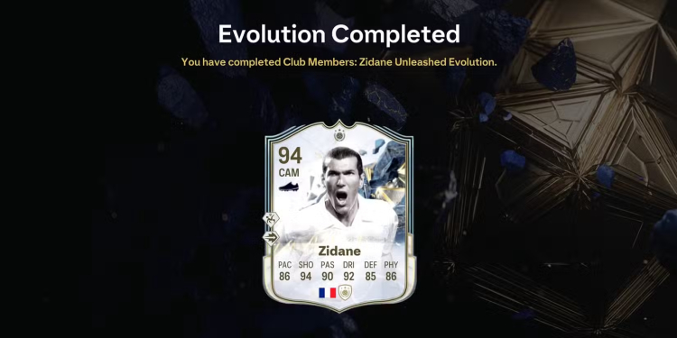 So entsperren und vervollständigen Sie Zidane Unleashed Evolution in EA Sports FC 25 1