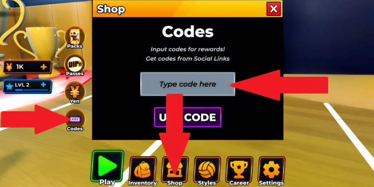 Roblox Haikyuu Legends Codes März 2025 2