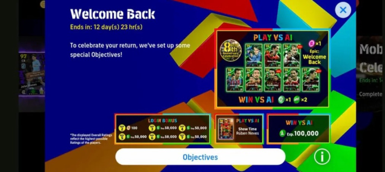 eFootball 2025 Launches Surprise ‘Welcome Back’ Campaign – Here’s What You Need to Know 1