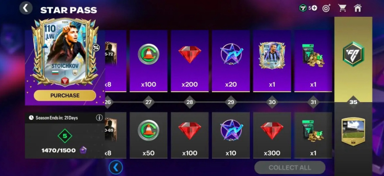 FC Mobile 25: Mai 2025 Star Pass Übersicht 1