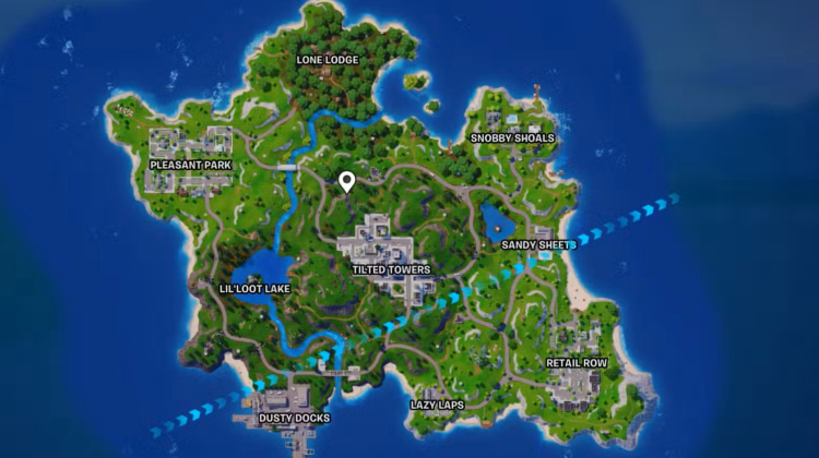 Fortnite Reload: Kartenrotationsplan und wie er funktioniert 2