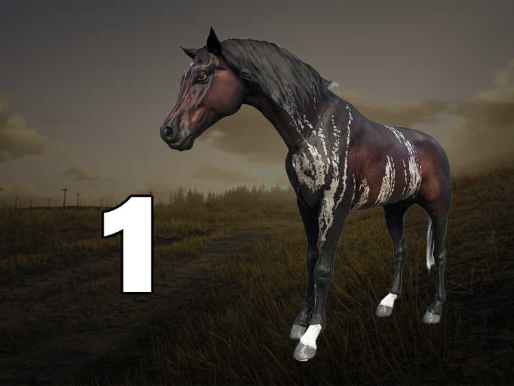 Die 10 besten Pferde in Red Dead Redemption 2, nach Leistung geordnet 10