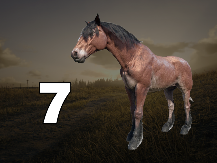 Die 10 besten Pferde in Red Dead Redemption 2, nach Leistung geordnet 4