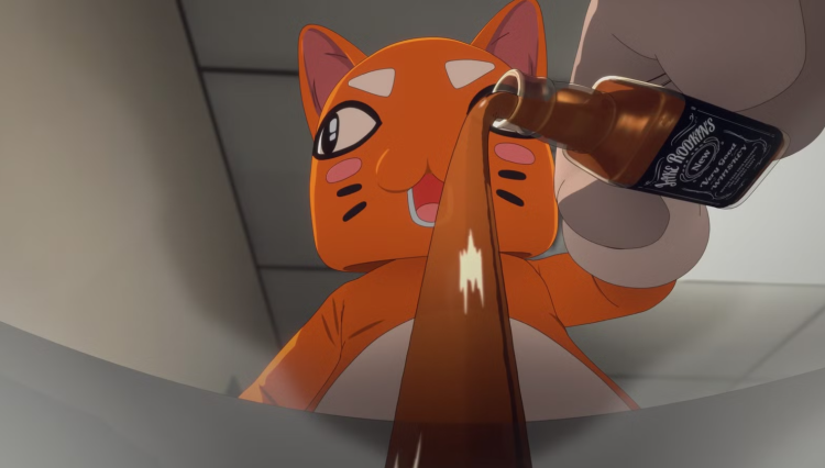 Wie Mr. Whiskey in der letzten Folge von Dispatch 1 einen Gastauftritt hatte