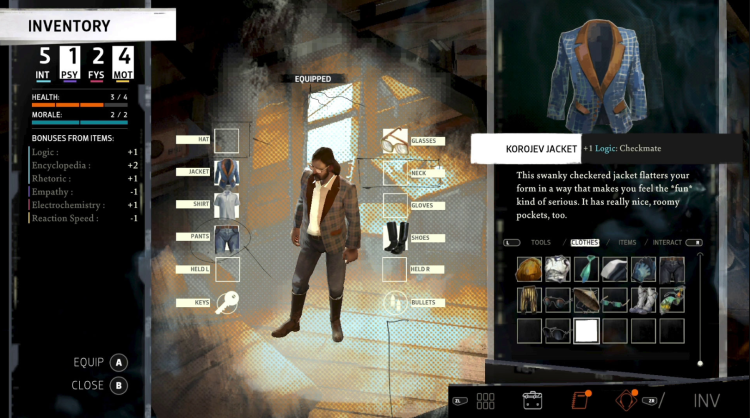 Disco Elysium ist ab heute kostenlos im Epic Games Store erhältlich (Version 1).