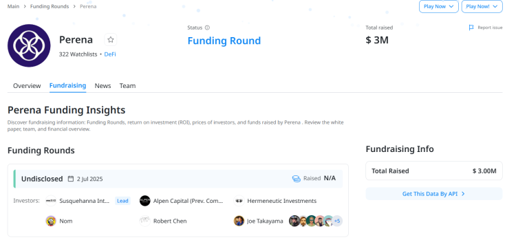 Perena: Dezentrale Infrastruktur für Stablecoins auf Solana weckt das Interesse von Investoren und Nutzern 1