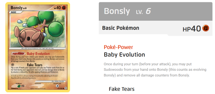 Die Bonsly-Karte, die aus einem Pokémon-Loch eine Sammlerleidenschaft machte 1