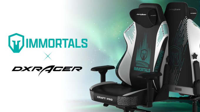 Immortals hat einen Dreijahresvertrag mit DXRacer unterschrieben. Photo 1