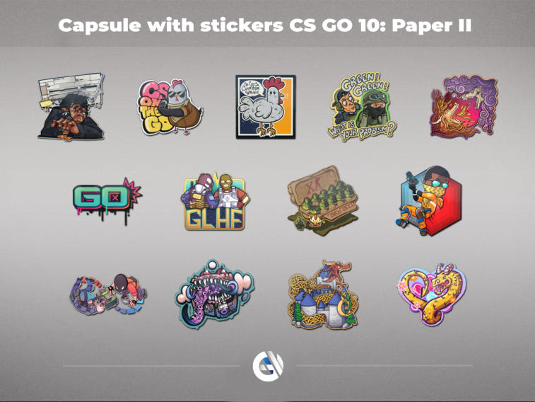 10 Years Birthday Stikcer Capsule: Bewertung der besten Sticker zum Jubiläum CSGO. Photo 2