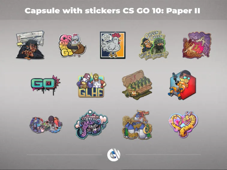 10 Years Birthday Stikcer Capsule: Bewertung der besten Sticker zum Jubiläum CSGO. Photo 2