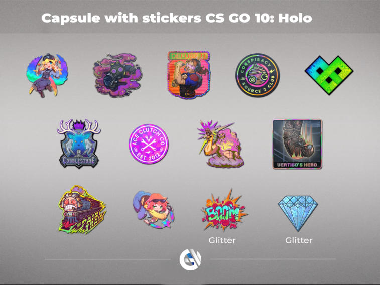 10 Years Birthday Stikcer Capsule: Bewertung der besten Sticker zum Jubiläum CSGO. Photo 4