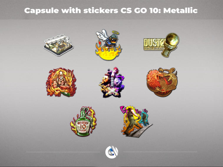 10 Years Birthday Stikcer Capsule: Bewertung der besten Sticker zum Jubiläum CSGO. Photo 5