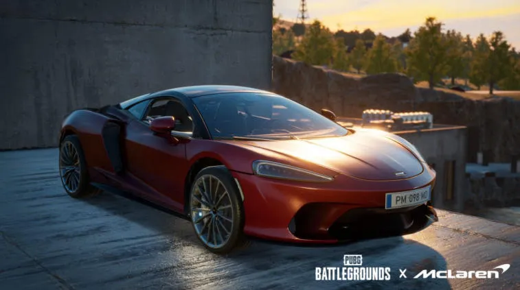 Ungewöhnliche Zusammenarbeit — McLaren GT x PUBG: BATTLEGROUNDS. Photo 1